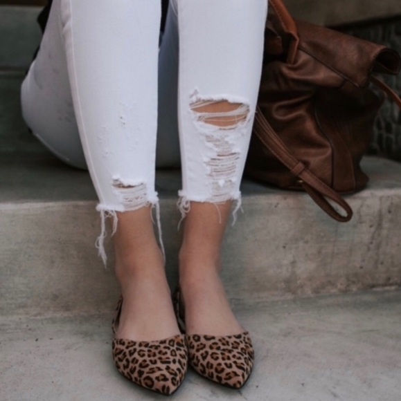 D'orsay Animal print flat - Picture 10 of 11